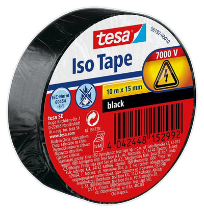 Tesa Tape Insulating , 10M X 15MM, Black — image 1