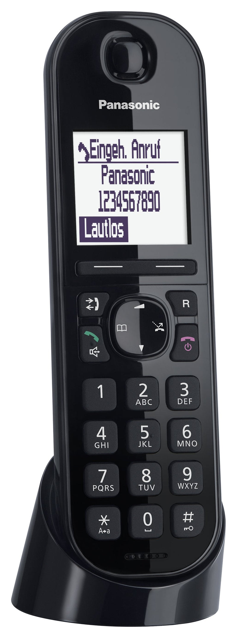 Panasonic Phone KX-TGQ200GB Black Cat-iq 2.0