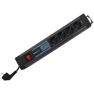 Rev 0015462513 Base Múltiple 2,5M 4 Salidas AC Black — image 1