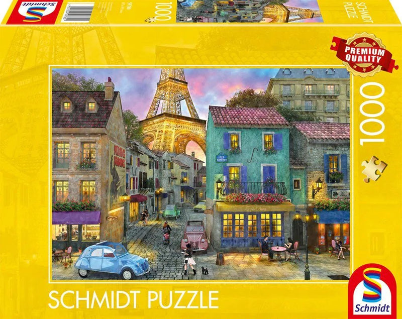 Puzzle Juegos Schmidt Calles París (1000 Pieces