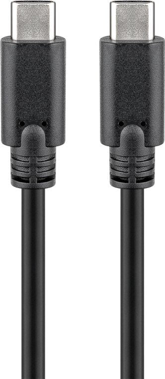 Goobay 66508 USB Cable 2M USB 3.2 Gen 1 (3.1 Gen 1) USB C Black
