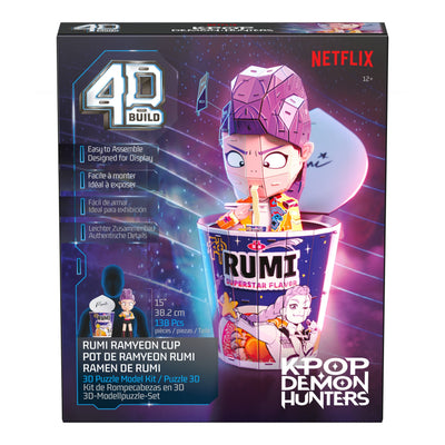 Spinmaster 4D Build - K-pop Demon Hunters - Rumi Im Ramen-becher 6077588 — image 1