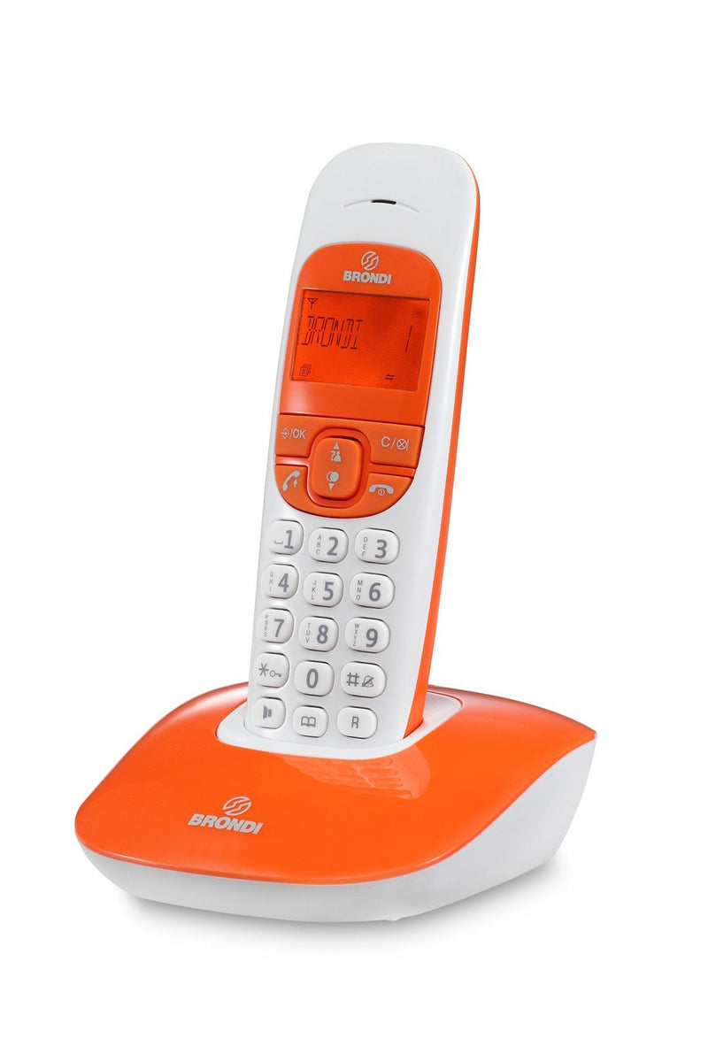 Brondi Phone Cordless Nice Arancio