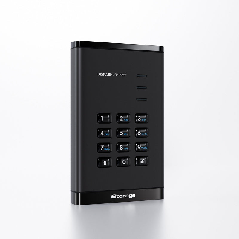 Istorage Diskashur PRO3 HDD 256-BIT 500GB Fips 140-3 Level 3