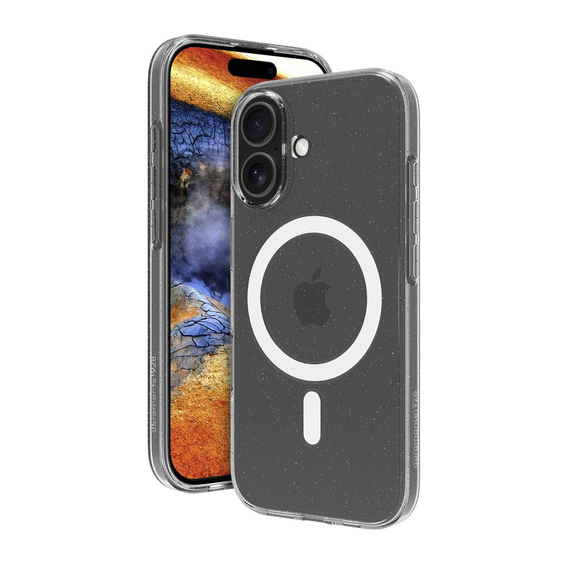 DBRAMANTE1928 Greenland Pro Housing Rear Phone Mobile Phone Compatibilidad With Magsafe Plastic Polvo Estrella