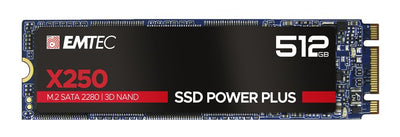 Emtec Drive SSD 512GB X250 M.2GB SATA III 3D Nand — image 1