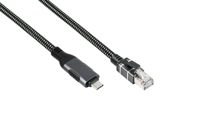 Good Connections Ethernet- USB Cable -c RJ45, Antracita, 5,0M — image 1