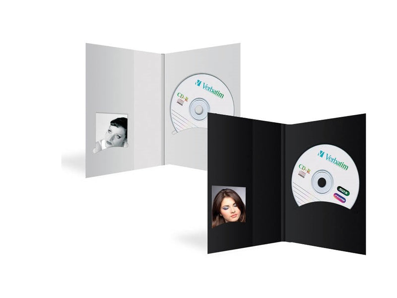 Daiber 100 Folders Retratos W. Slot Cd 10X15 White