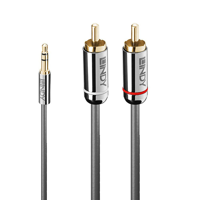 Lindy Cable Audio a Phono 3.5MM Cromo Line 3M