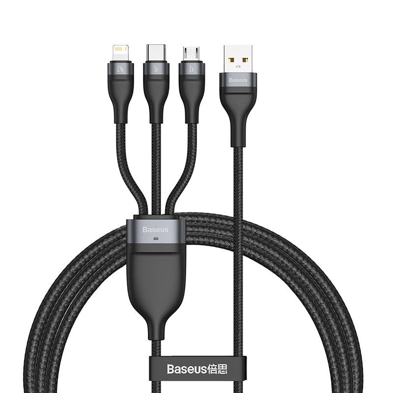 Baseus USB Cable Serie Flash 3 1 USB-C / Micro USB