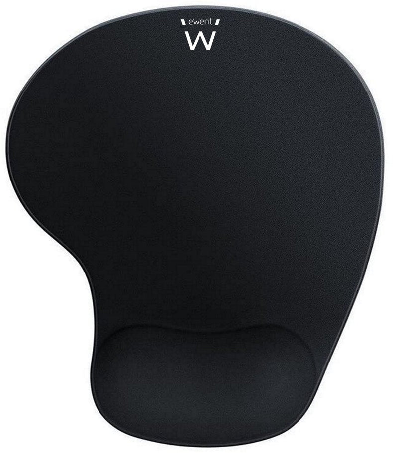 Ewent EW3181 Mouse Pad Mouse Black Ewent Mouse Pad Gel With Wrist Rest