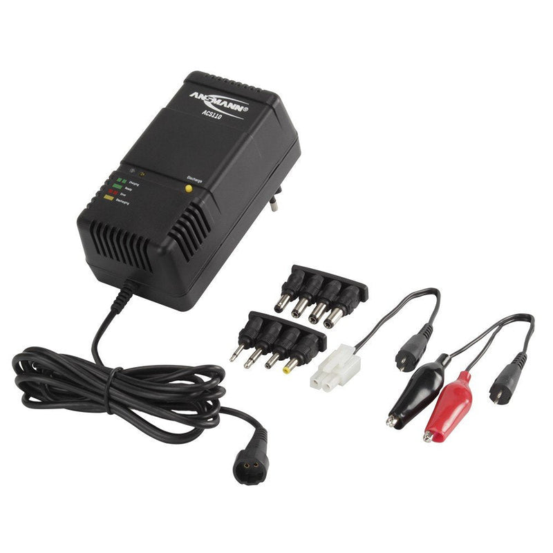 Ansmann Charger ACS110 Nimh Nicd Packs With 1-10 Zellen