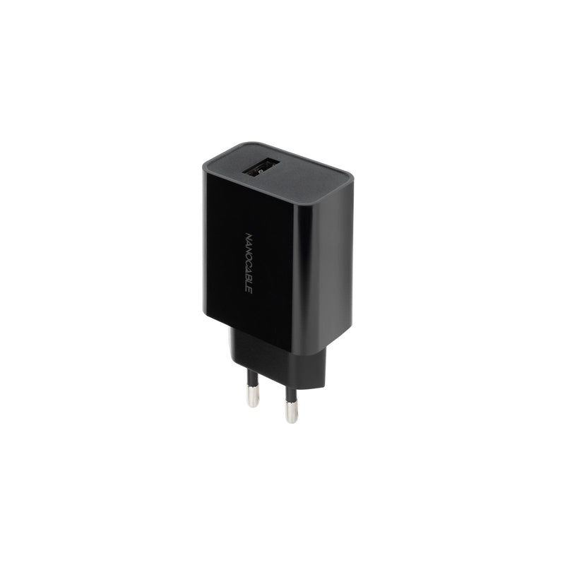 Nanocable Charger USB 5V/2.1A - Black