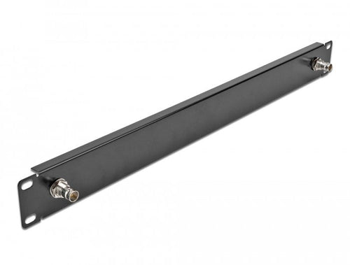 19? Panel With 2 X BNC Connector Female 1 He Black — image 1