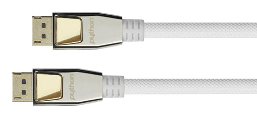 Python DP1.2 Cable Activo 4K2K Mesh Nailon White 10M — image 1