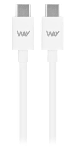 Tnb Way - USB-C/ Cable Charging And Sincronización USB-C 1M - White — image 1