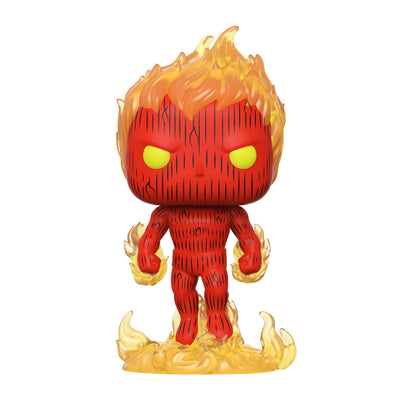 Funko Pop Marvel Cuatro Fantasticos Antorcha Humana — image 1