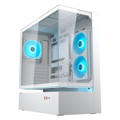 Cougar PC Case Midi-tower CFV235, Argb, Glas, White — image 1