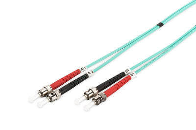 Digitus DK-2511-03/3 Cable Lwl OM3 St / St 3.0M Mu Duplex St a Stmm OM3 50 / 1253.0M — image 1