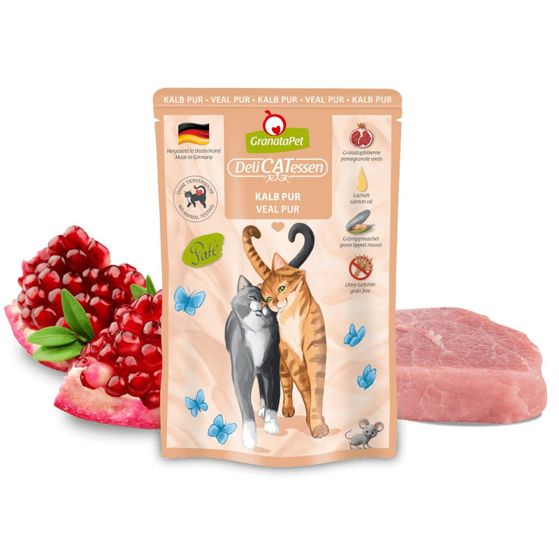Granatapet Delicatessen Veal - Comida Húmeda Gatos - 85G