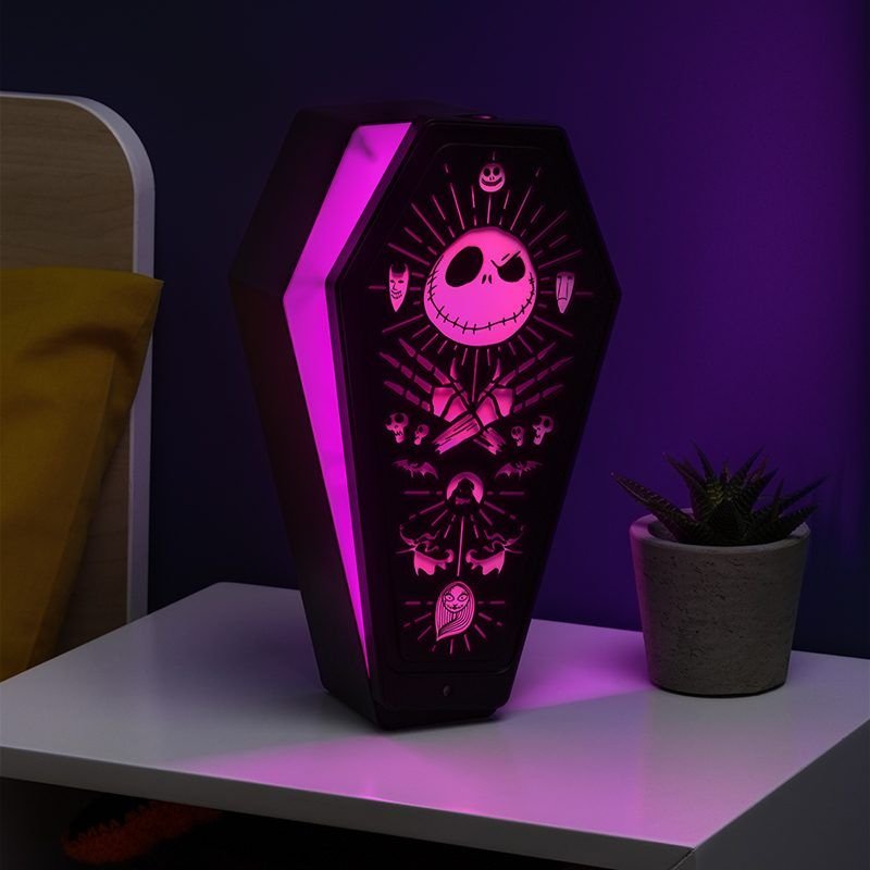Paladone Lamp 3D Pesadilla Antes Christmas Jack Ataud