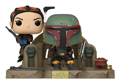 Figure Pop Star Wars Mandalorian Boba Fett And Fennec Shand — image 1