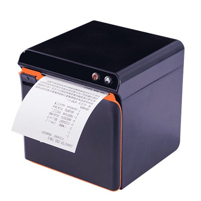 Oqo Printer Thermal Front USB/Ethernet Black Corte 80MM — image 1