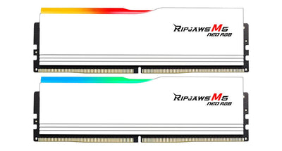 G.skill DIMM 64GB DDR5-6000 (2X 32GB) Dual-kit (F5-6000J2836G32GX2-RM5NRW, Ripjaws M5 Neo, Intel Xmp, AMD Expo — image 1
