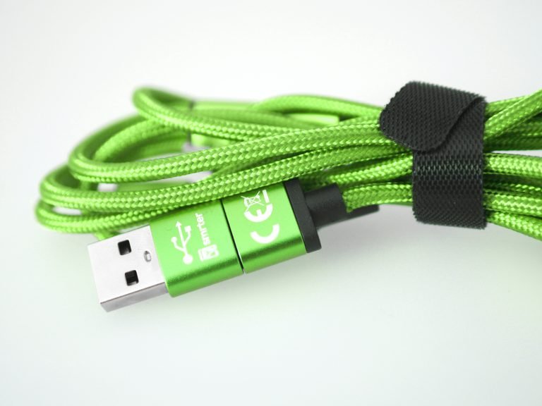 Smrter Hydra Ultra 5IN1 Nylon-cable Charging 120CM, Green Retail