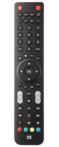 One For All Urc 1921 Remote Control TV Buttons
