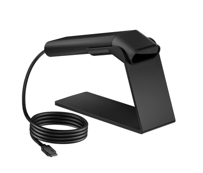 HP Engage 2D G2 Barcode Scanner, Tragbares Reader Codes Barcodes 2D, With Cable Usb, Black China — image 1