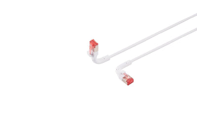 CAT.6A U/FTP 5M White Flex-angle Network Cable — image 1