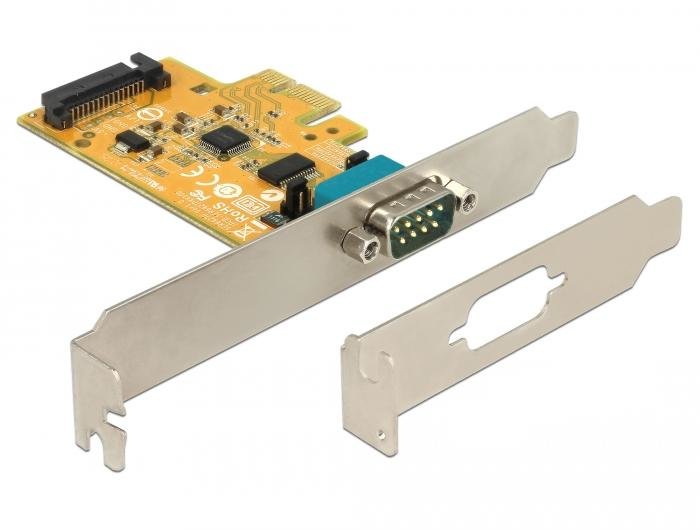 Delock 90293 Card Pci Express X1 a 1 X Serial With Suministro Voltaje Protection Esd