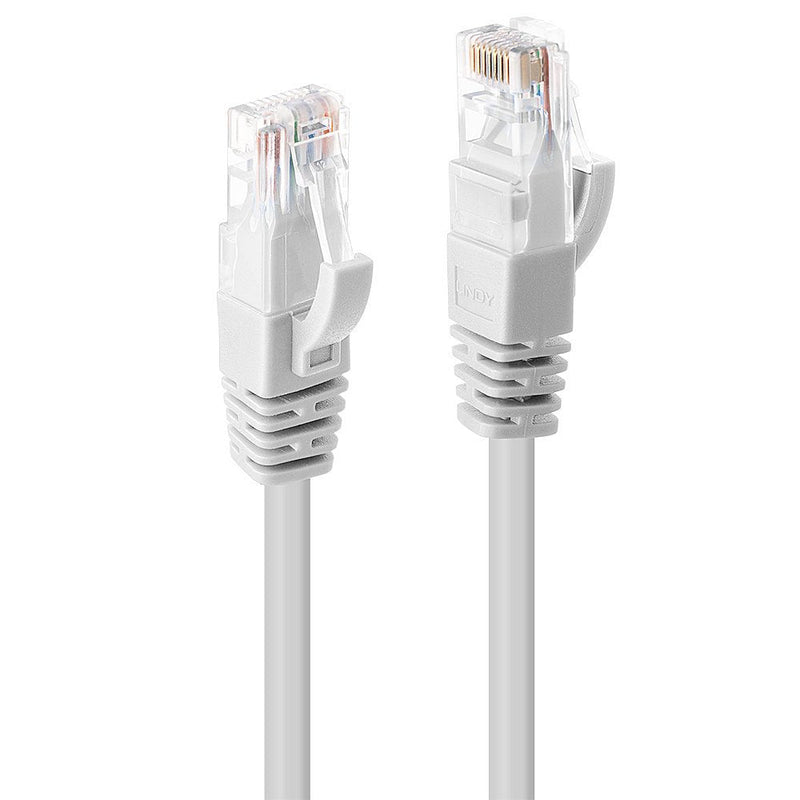 Lindy Network Cable CAT.6 U UTP White 0.30M