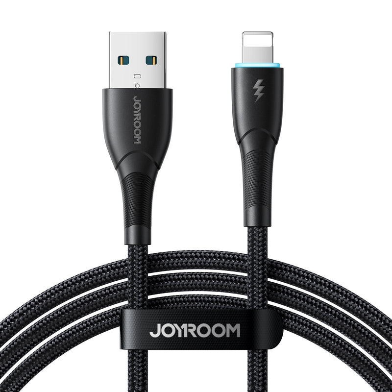Joyroom USB - Lightning Cable Starry Series, 480MB/S, 3A, 1M, Black (SA32-AL3)