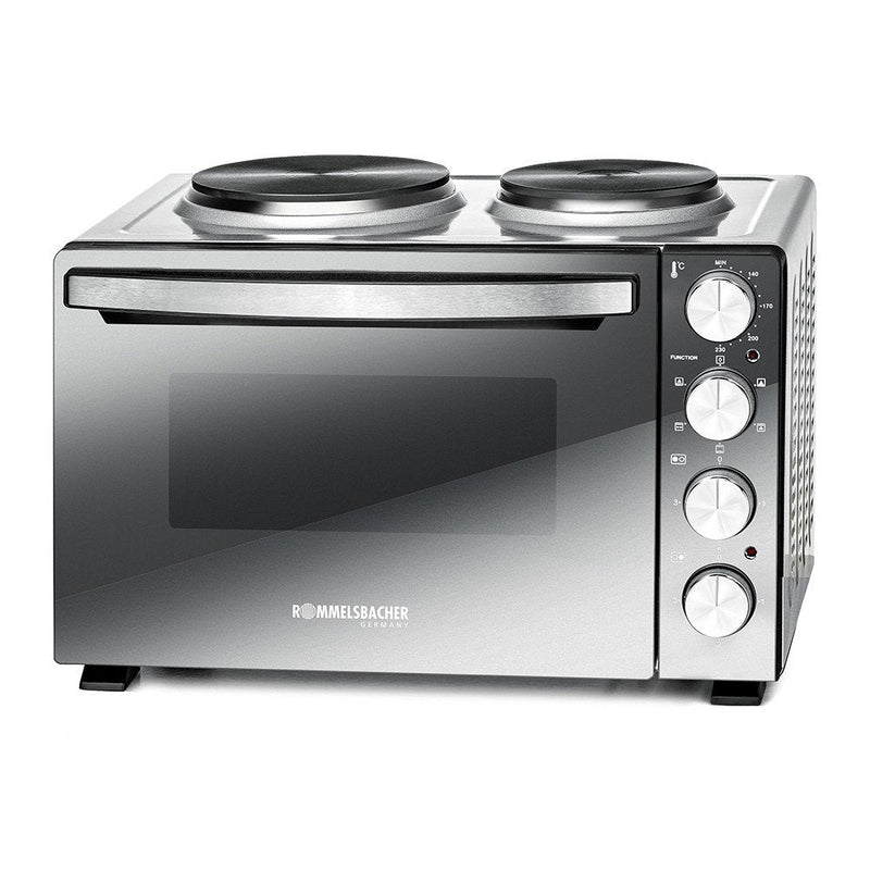 Rommelsbacher Km 3300 Kitchen Laptop Hornillo Eléctrico / Board Eléctrica Black Silver Mini Kitchen Silver/Bla