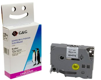 G&g Tape Labeller Compatible With Brother TZE-S231