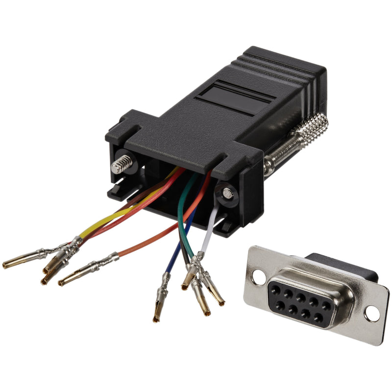 StarTech Converter Modular Serie DB9 a RJ45 H/H
