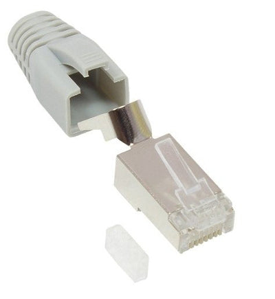 Good Connections RJ45 Connector Network Ges. CAT.6A Grey 50X — image 1