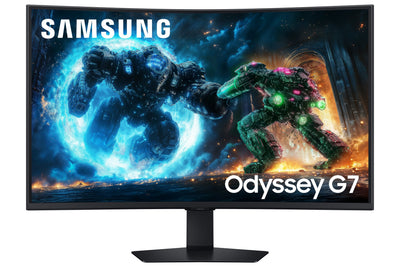 Samsung Monitor G75F 37 3840 X 2160 Pixels 4K Ultra HD LCD Black — image 1