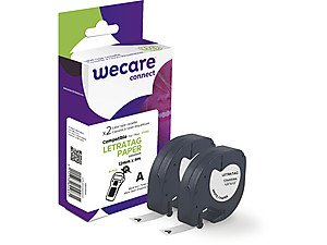 Armor Label White Texto Black Dymo Letratag Paper 12MMX4M