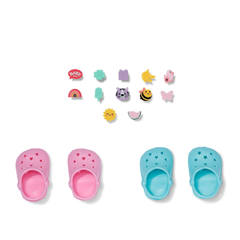 Zapf Creation Baby Born Badeschuhe With Pins 2 Par 43CM 842010