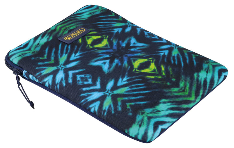 Herlitz New Batik 26,7CM (10.5) Case Black Blue Green