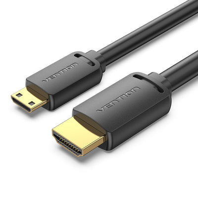 Vention HDMI Cable 4K Aghbh HDMI Male Mini HDMI Male 2M Black — image 1