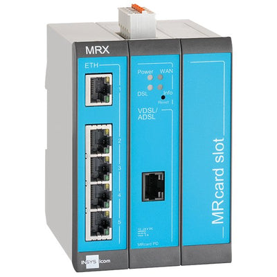 Icom Mrx MRX3 Dsl - Annex-b - Router, Dsl-módem 5-PORT-SWITCH, Vpn, Ethernet — image 1