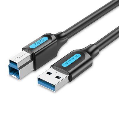 Vention USB Cable 3.0 Printer Coobi USB Tipo-b Male USB Male 3M Black — image 1