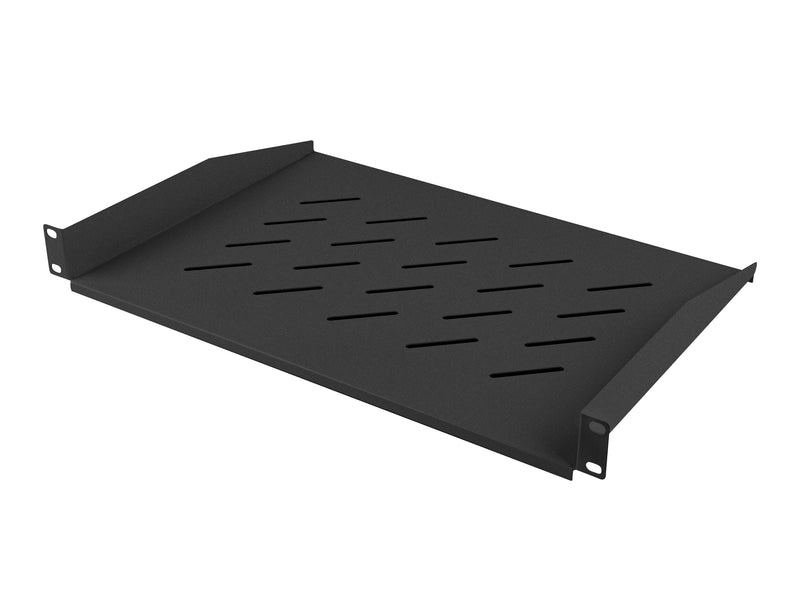 Lanberg Tray Fixed AK-1008-B Cabinet Rack 19\1 1U 483X315MM Up To 20KG Charging Black
