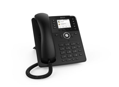 Snom D735 Phone IP Black Headphone Wireless And With Cable TFT — image 1