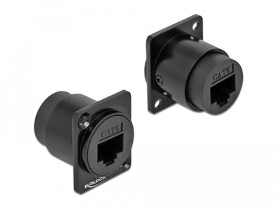 Delock Módulo Type-d RJ45 CAT.6 Female a Female — image 1