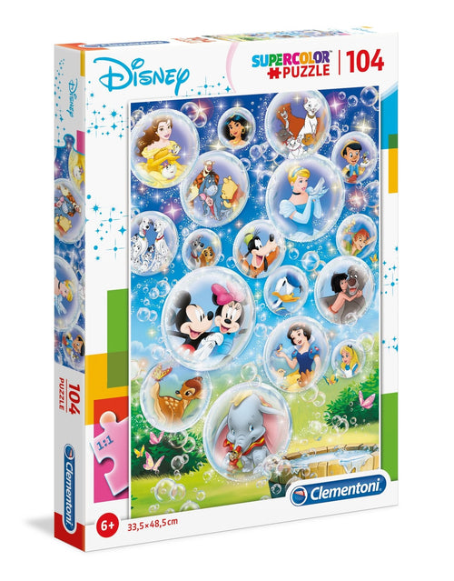 Puzzle Disney Classic 104 Pieces – Magia Cada Piece — image 1